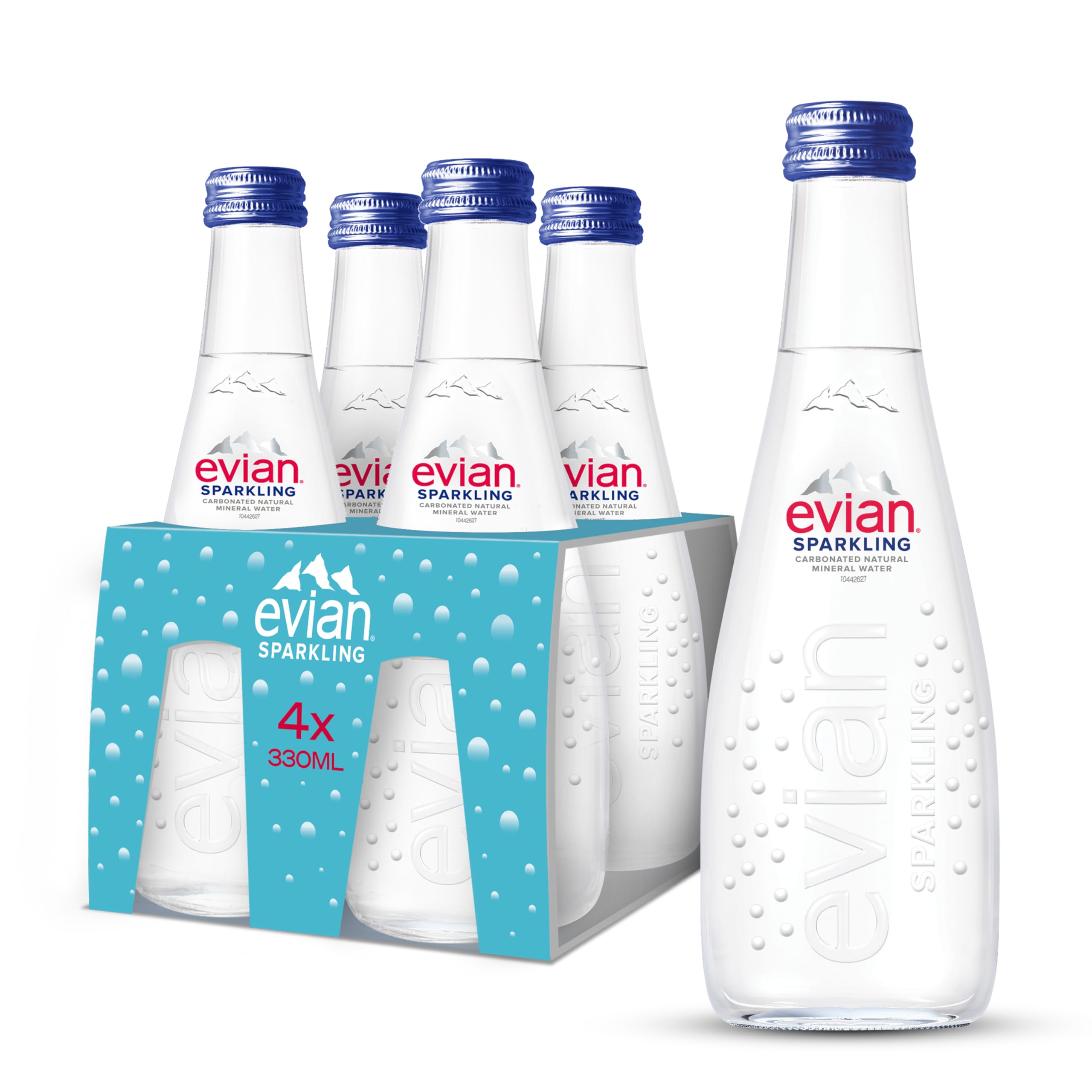 Evian Sparkling Water 330ml Wholesale - (11.2 fl oz)