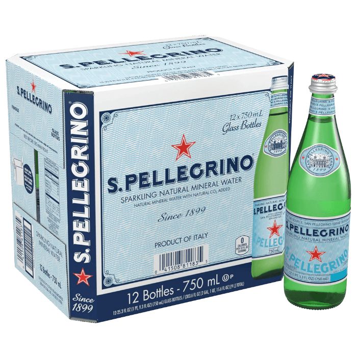 San Pellegrino 750 ml Wholesale (75 cl) – Still Water Glass Bottle